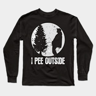 Camgs For I Pee Outside Inappropriate Long Sleeve T-Shirt